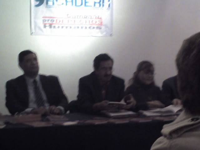 Foro con la Academia de Derechos Humanos